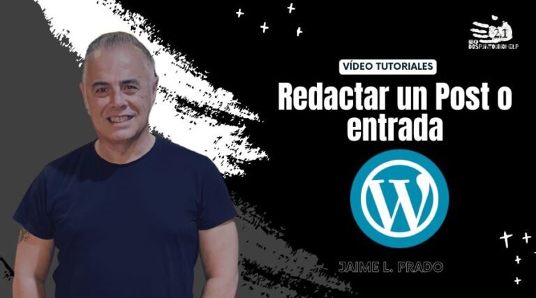 Crear entrada para el Blog